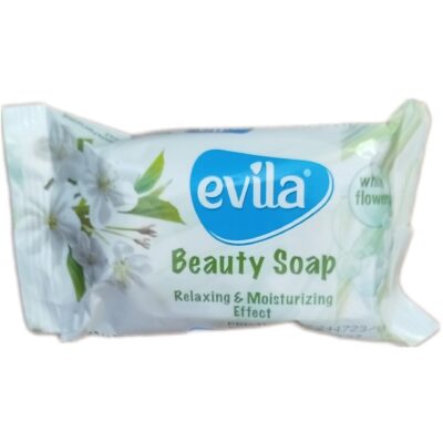 Jabón Evila Flores Blanca 100 g