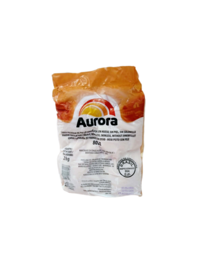 Pechuga de Pollo Sin Hueso y Sin Piel Aurora 2kg