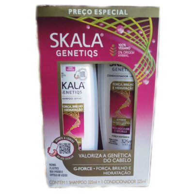 Skala Shampoo y  Acondicionador genetiqs