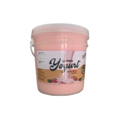 Yogurt Probiótico Los Moros Sabor Fresa 4L