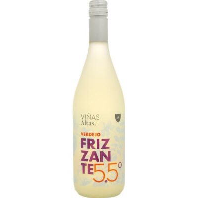 Vino Blanco Verdejo Frizzante 5.5 grados, botella 75 cl