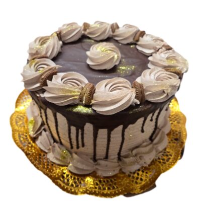 Cake Nata y Merengue Chocolate