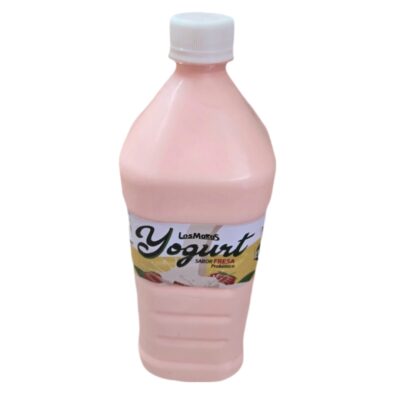 Yogurt Probiótico Los Moros 1L Fresa